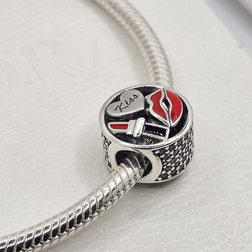 💋Authentic Pandora GLAMOUR CHARM - Picture 2 of 7